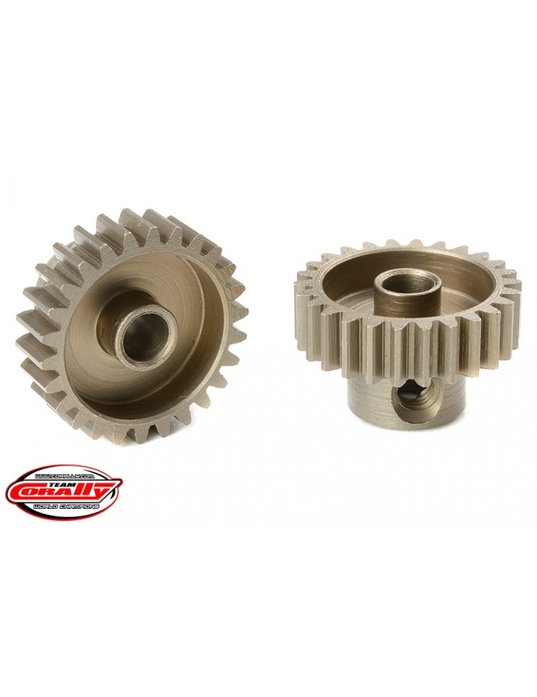 48DP Pinion - Short - Hardened Steel - 26 Teeth - Shaft Dia. 3.17mm