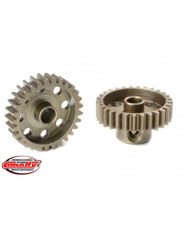 48DP Pinion - Short - Hardened Steel - 29 Teeth - Shaft Dia. 3.17mm