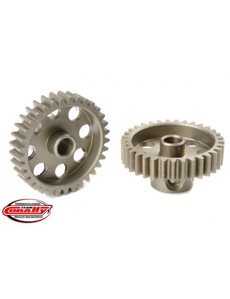 48DP Pinion - Short - Hardened Steel - 33 Teeth - Shaft Dia. 3.17mm