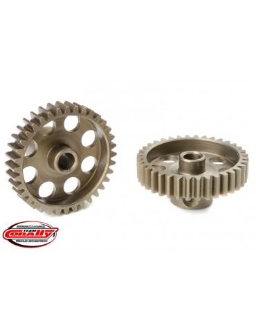 48DP Pinion - Short - Hardened Steel - 36 Teeth - Shaft Dia. 3.17mm