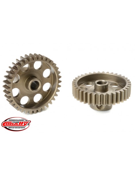 48DP Pinion - Short - Hardened Steel - 36 Teeth - Shaft Dia. 3.17mm