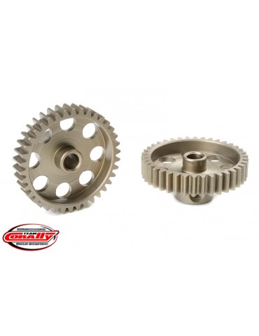 48DP Pinion - Short - Hardened Steel - 38 Teeth - Shaft Dia. 3.17mm