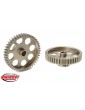 48DP Pinion - Short - Hardened Steel - 44 Teeth - Shaft Dia. 3.17mm