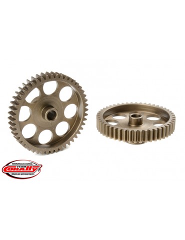 48DP Pinion - Short - Hardened Steel - 48 Teeth - Shaft Dia. 3.17mm