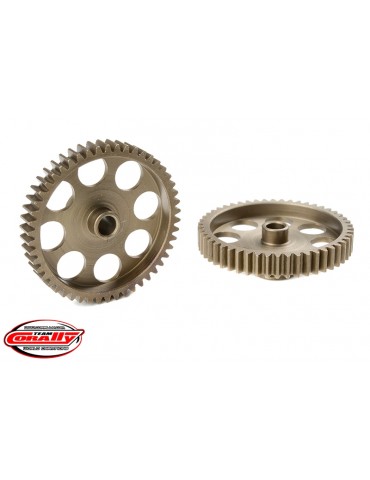 48DP Pinion - Short - Hardened Steel - 50 Teeth - Shaft Dia. 3.17mm