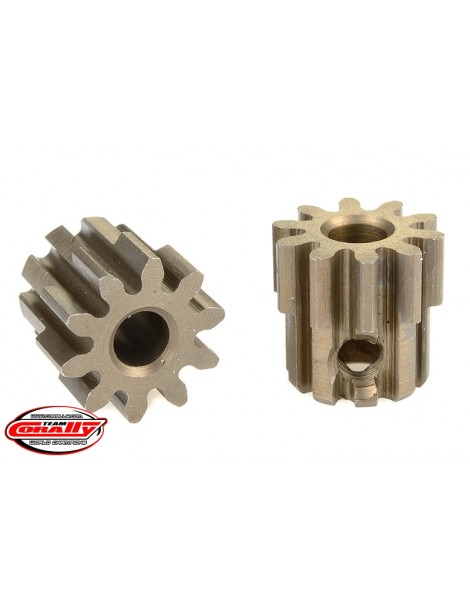 32DP Pinion - Short - Hardened Steel - 10 Teeth - Shaft Dia. 3.17mm