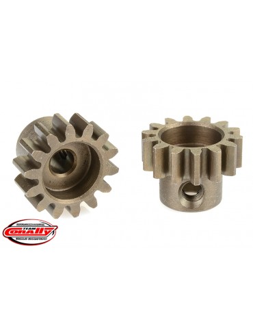 32DP Pinion - Short - Hardened Steel - 14 Teeth - Shaft Dia. 3.17mm