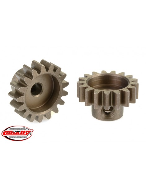 32DP Pinion - Short - Hardened Steel - 17 Teeth - Shaft Dia. 3.17mm