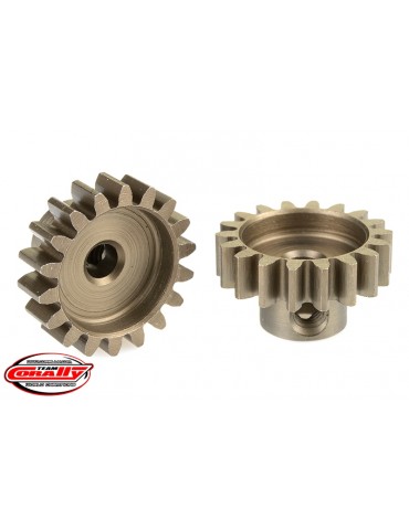 32DP Pinion - Short - Hardened Steel - 18 Teeth - Shaft Dia. 3.17mm