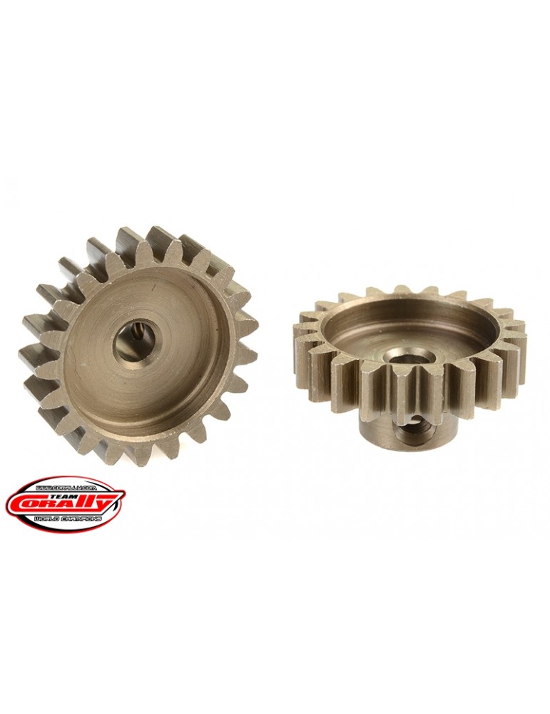 32DP Pinion - Short - Hardened Steel - 21 Teeth - Shaft Dia. 3.17mm