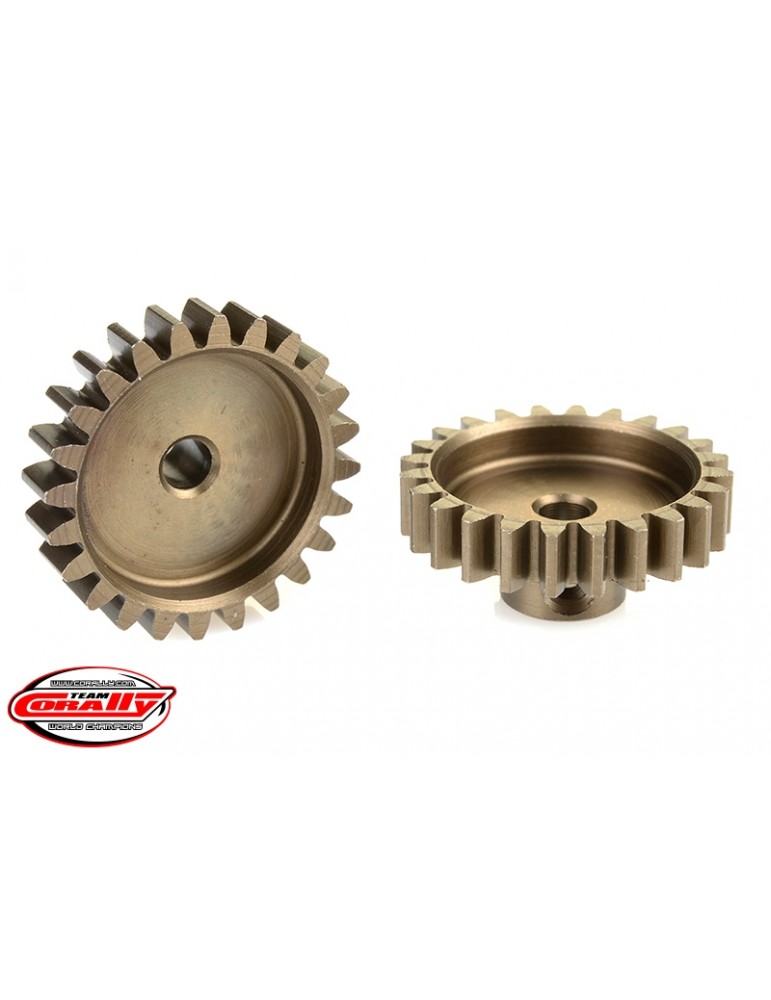 32DP Pinion - Short - Hardened Steel - 24 Teeth - Shaft Dia. 3.17mm