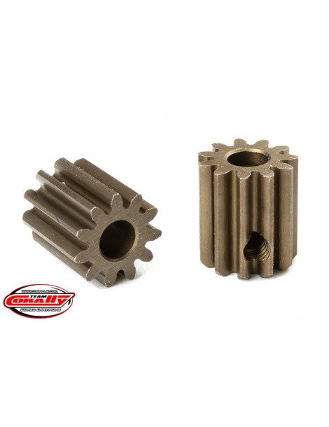 M0.6 Pinion - Short - Hardened Steel - 11 Teeth - Shaft Dia. 3.17mm