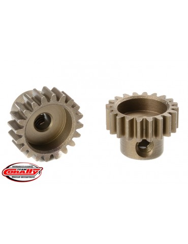 M0.6 Pinion - Short - Hardened Steel - 20 Teeth - Shaft Dia. 3.17mm