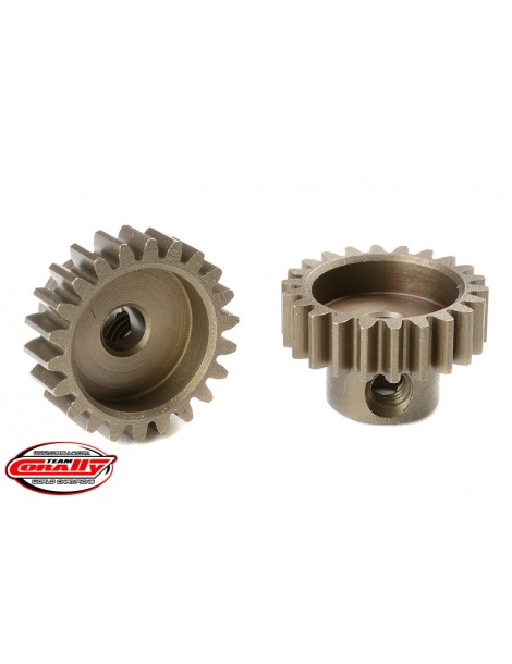 M0.6 Pinion - Short - Hardened Steel - 22 Teeth - Shaft Dia. 3.17mm