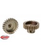 M0.6 Pinion - Short - Hardened Steel - 24 Teeth - Shaft Dia. 3.17mm