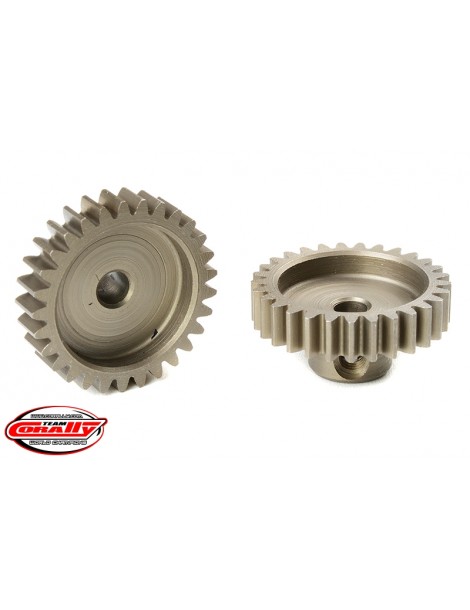 M0.6 Pinion - Short - Hardened Steel - 29 Teeth - Shaft Dia. 3.17mm