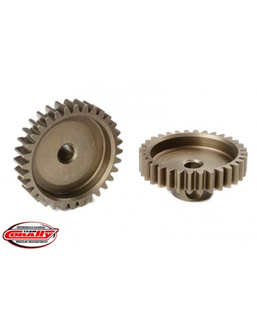 M0.6 Pinion - Short - Hardened Steel - 32 Teeth - Shaft Dia. 3.17mm
