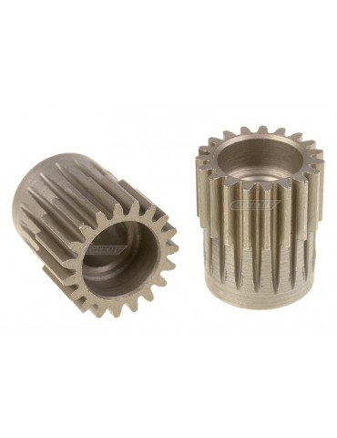 48DP Pinion - Short - Hardened Steel - 19 Teeth - Shaft Dia. 5.00mm