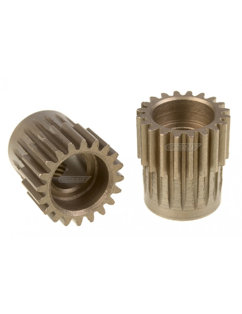 48DP Pinion - Short - Hardened Steel - 20 Teeth - Shaft Dia. 5.00mm