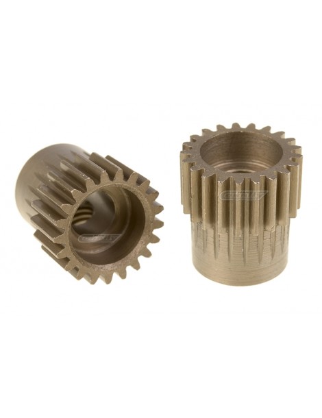 48DP Pinion - Short - Hardened Steel - 21 Teeth - Shaft Dia. 5.00mm