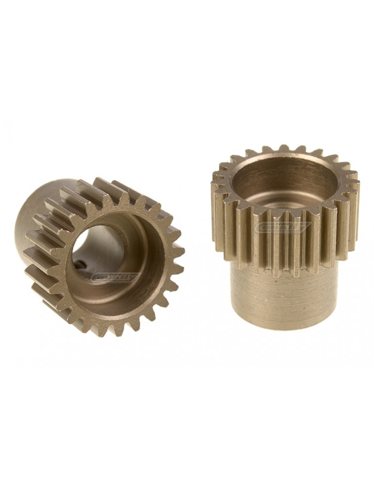 48DP Pinion - Short - Hardened Steel - 23 Teeth - Shaft Dia. 5.00mm