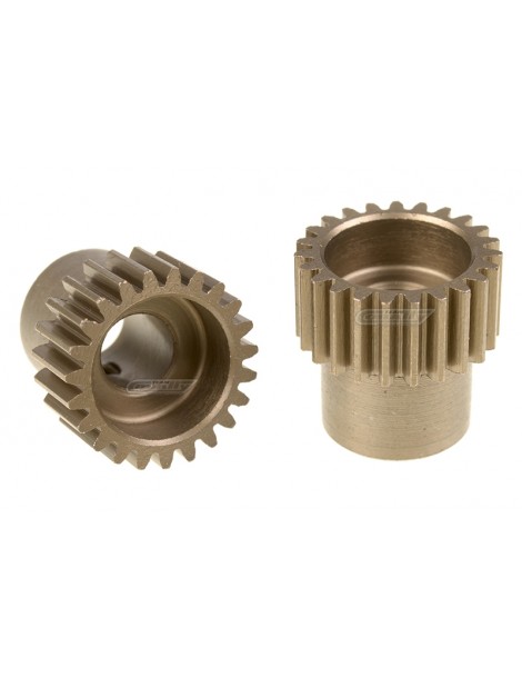 48DP Pinion - Short - Hardened Steel - 23 Teeth - Shaft Dia. 5.00mm
