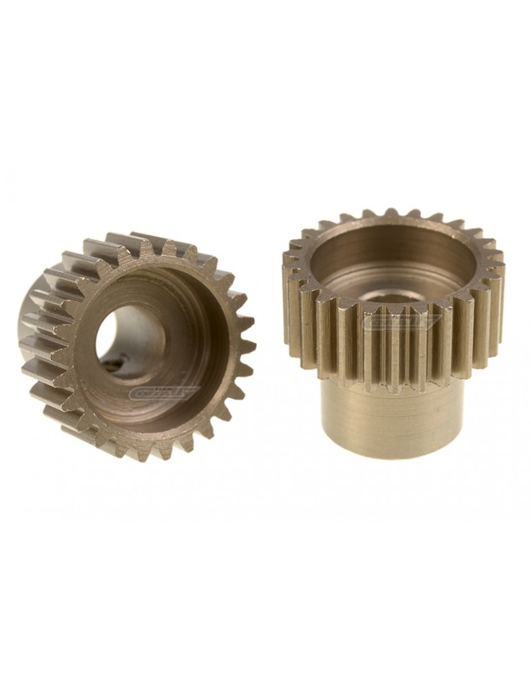 48DP Pinion - Short - Hardened Steel - 26 Teeth - Shaft Dia. 5.00mm