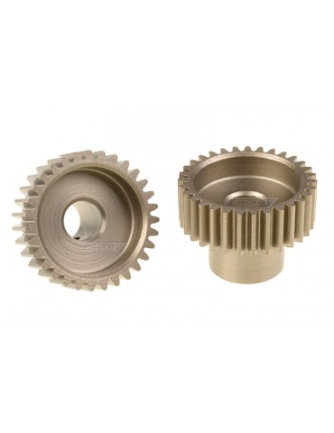 48DP Pinion - Short - Hardened Steel - 31 Teeth - Shaft Dia. 5.00mm
