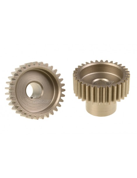 48DP Pinion - Short - Hardened Steel - 31 Teeth - Shaft Dia. 5.00mm