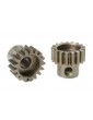 32DP Pinion - Short - Hardened Steel - 17 Teeth - Shaft Dia. 5.00mm