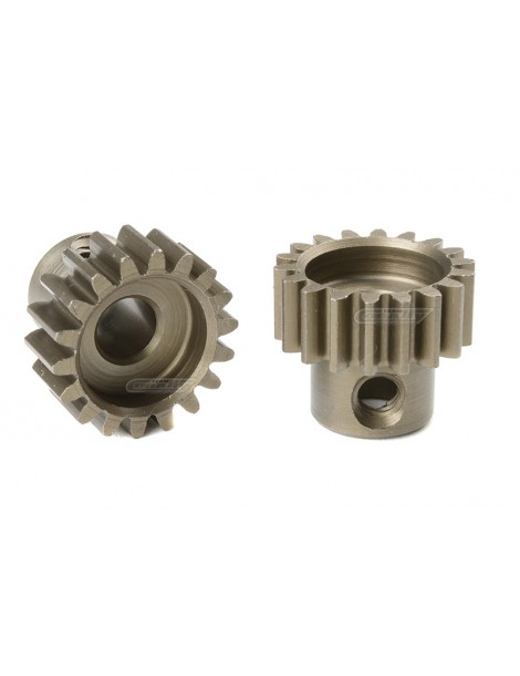 32DP Pinion - Short - Hardened Steel - 18 Teeth - Shaft Dia. 5.00mm