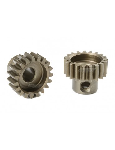 32DP Pinion - Short - Hardened Steel - 19 Teeth - Shaft Dia. 5.00mm
