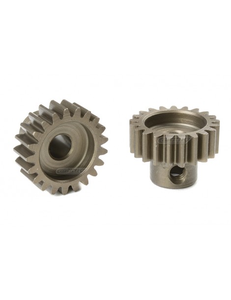 32DP Pinion - Short - Hardened Steel - 21 Teeth - Shaft Dia. 5.00mm