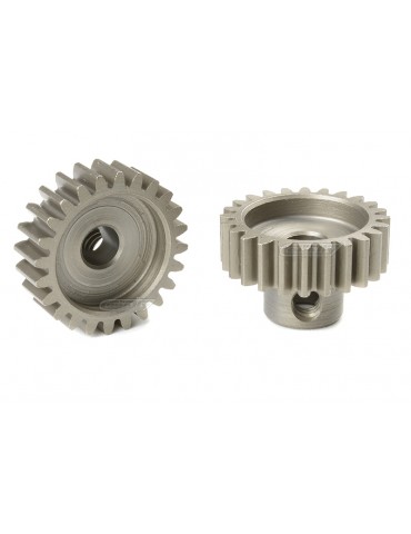 32DP Pinion - Short - Hardened Steel - 24 Teeth - Shaft Dia. 5.00mm