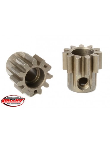 M1.0 Pinion - Short - Hardened Steel - 11 Teeth - Shaft Dia. 5,0mm