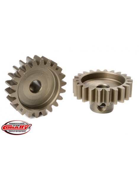 M1.0 Pinion - Short - Hardened Steel - 22 Teeth - Shaft Dia. 5,0mm