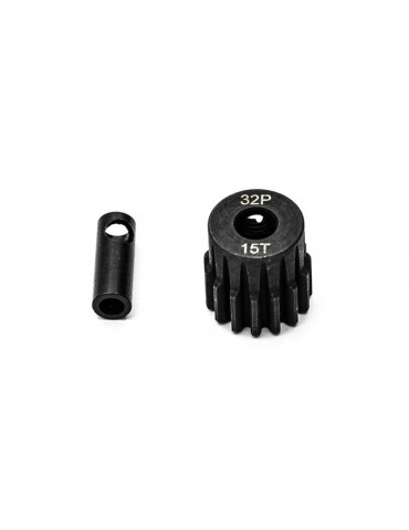 Motor pinion steel 15T. 32DP