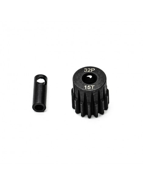 Motor pinion steel 15T. 32DP