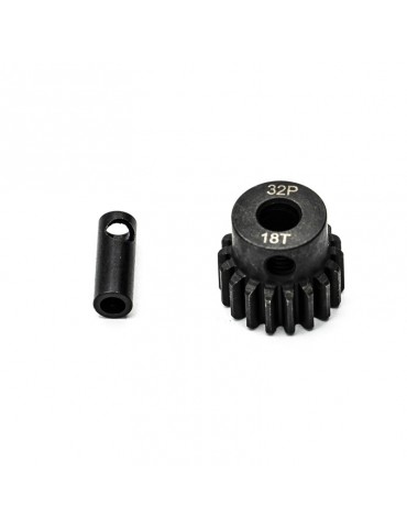 Motor pinion steel 18T. 32DP