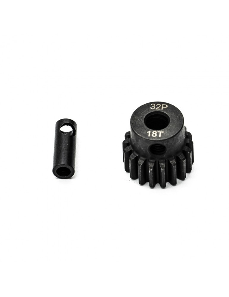 Motor pinion steel 18T. 32DP