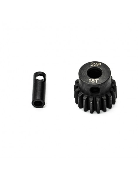 Motor pinion steel 18T. 32DP