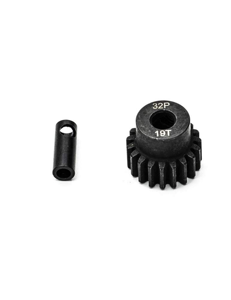 Motor pinion steel 19T. 32DP