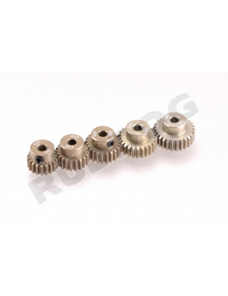 48dp Aluminium Pinion 5-Pack Odd (19,21,23,25,27T)