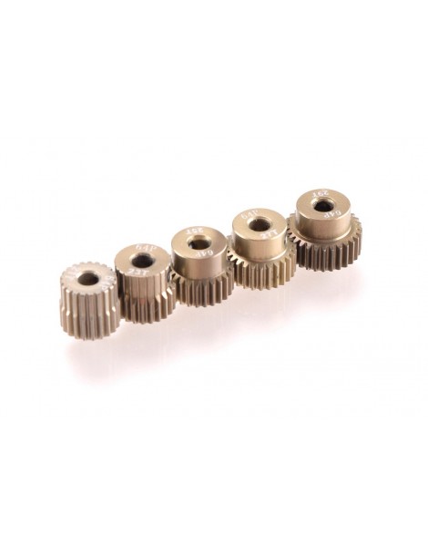 64dp Aluminium Pinion 5-Pack Odd (21,23,25,27,29T)