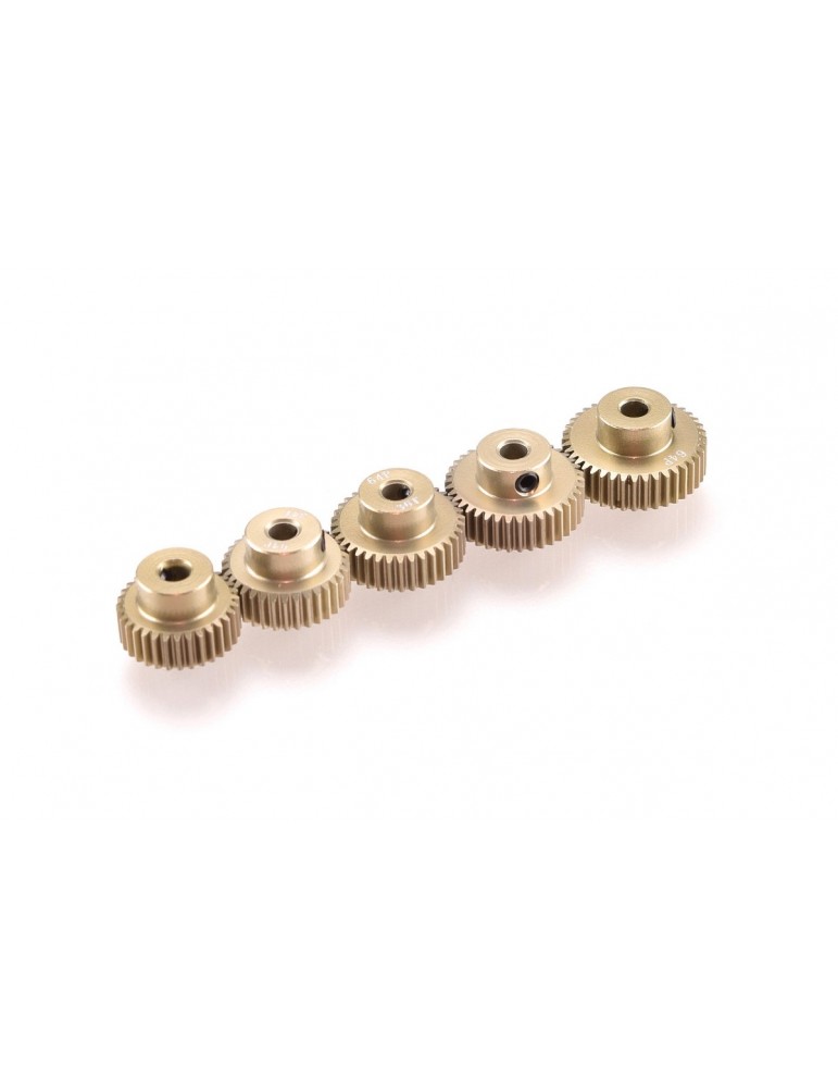 64dp Aluminium Pinion 5-Pack Even (32,34,36,38,40T)