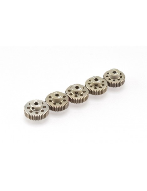 64dp Aluminium Pinion 5-Pack (41,42,43,44,45T)