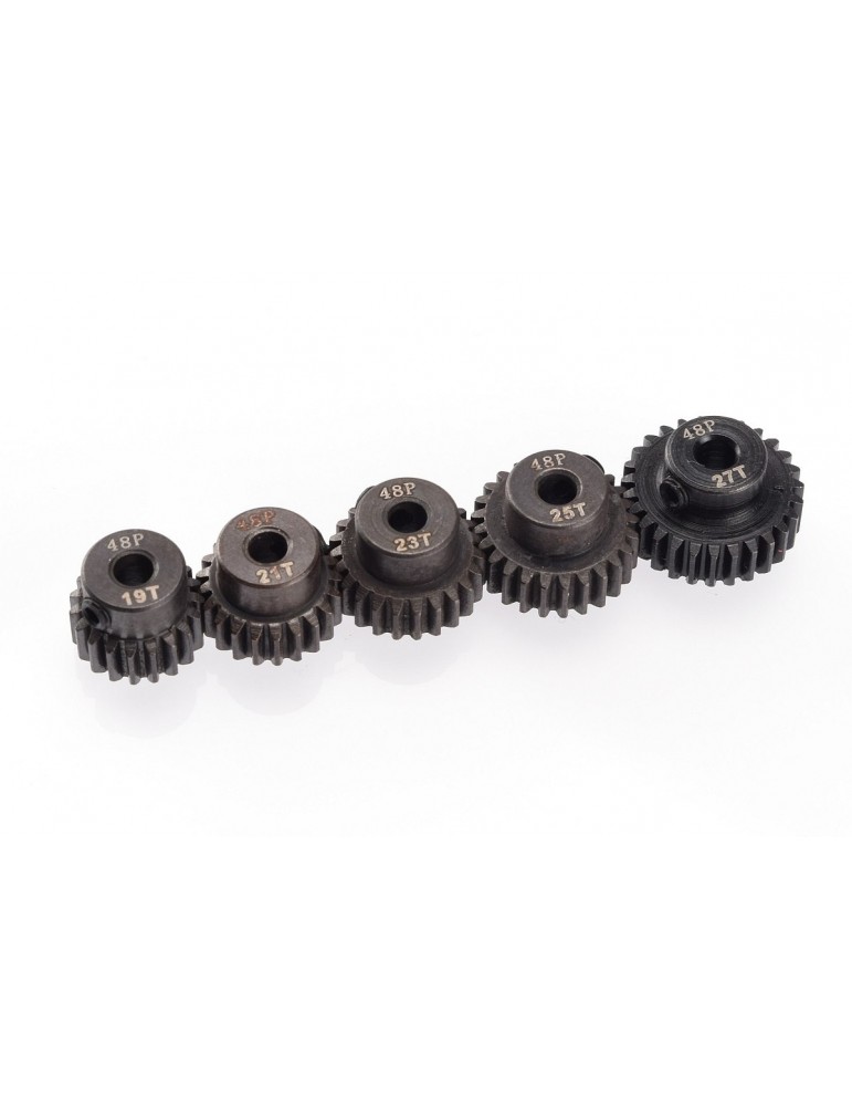 48dp Steel Pinion 5-Pack Odd (19,21,23,25,27T)