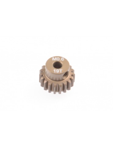 19T Modul 0.6 Aluminium Pinion