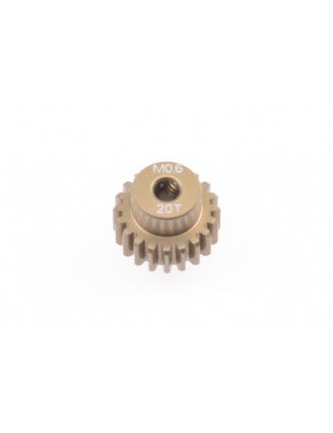 20T Modul 0.6 Aluminium Pinion
