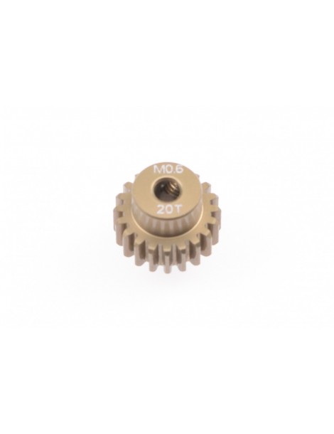 20T Modul 0.6 Aluminium Pinion